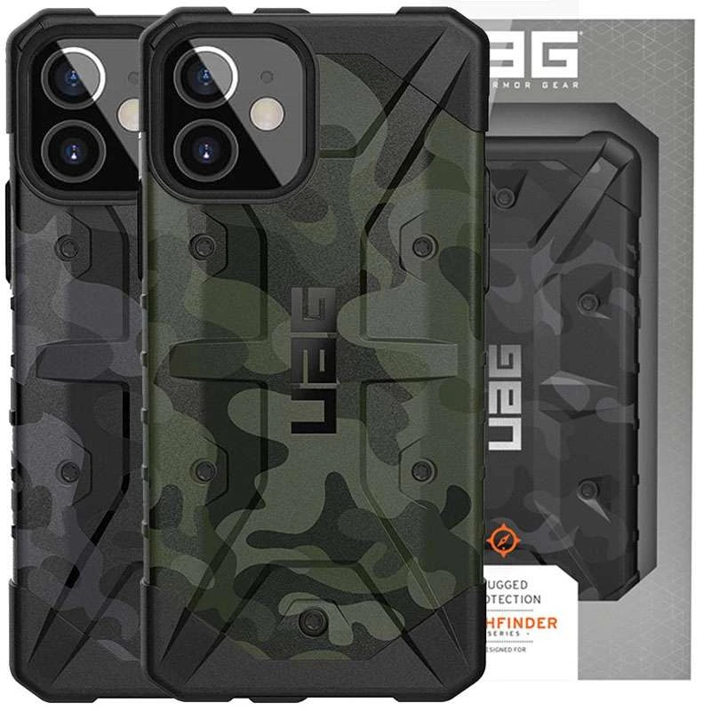 

Ударостійкий чохол UAG Pathfinder камуфляж на Apple iPhone 12 mini (5.4")