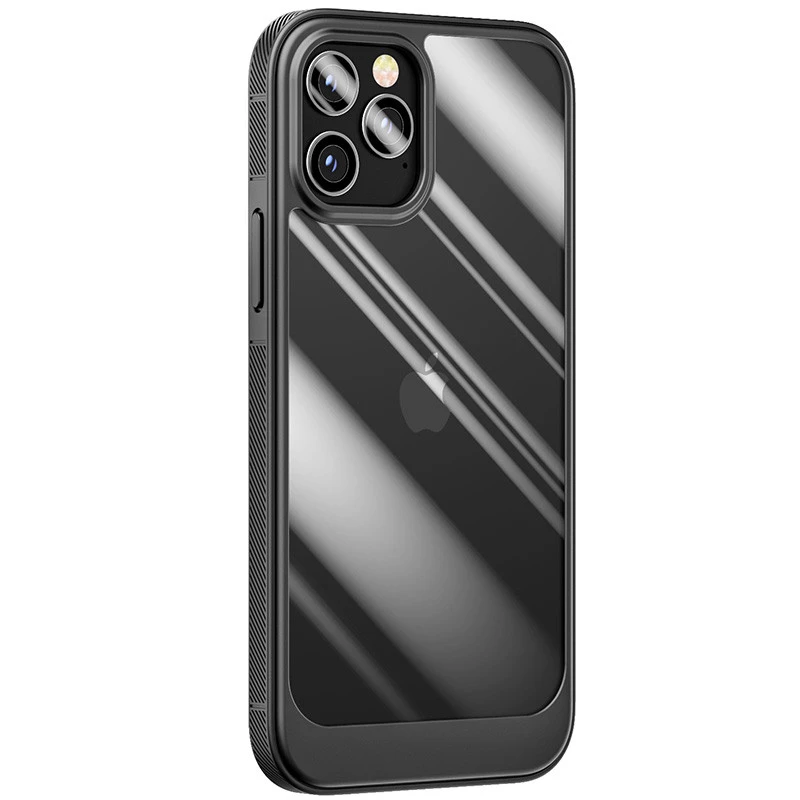 

Силіконовий чохол з щільним обідком на Apple iPhone 13 Pro (6.1") (Black)
