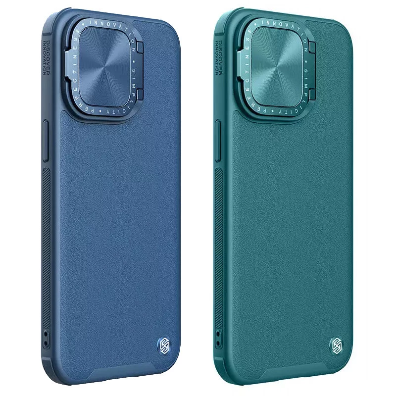 Шкіряна накладка Nillkin Camshield Leather Prop для Apple iPhone 15 Pro (6.1") фото 1 з 1