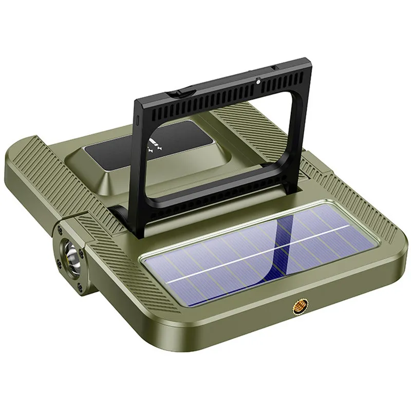 Кемпінговий ліхтар Hoco DL22 solar-powered (5000 mAh) – Green. Фото 3 з 7