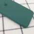 Чехол Silicone Case Square с защитой камеры для Apple iPhone 6/6s (4.7") – Зеленый / Pine green. Фото 2 из 3