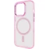 Силіконовий чохол Iris с MagSafe на Apple iPhone 13 Pro Max (6.7") – Рожевий. Фото 4 з 8