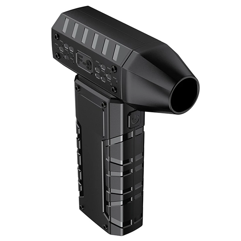 Портативний турбовентилятор Hoco HX67 Force fan – Black. Фото 3 з 8