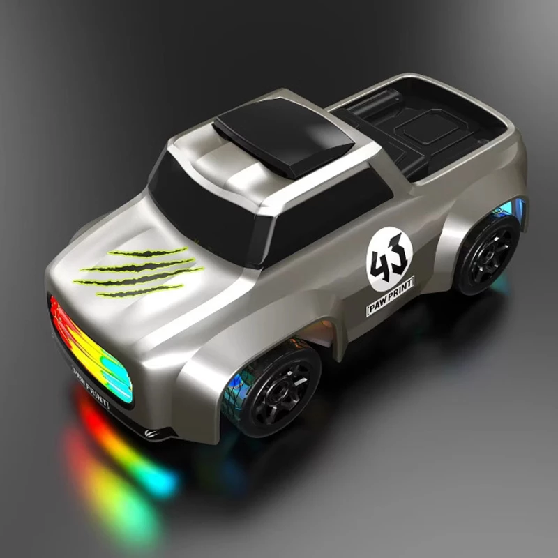 Дріфт-машина на радіокеруванні SHT K10 (1:64) Pickup 2.4G – Grey. Фото 4 з 5