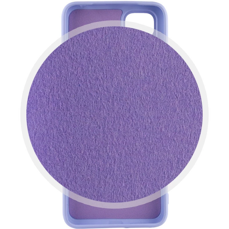 Чохол Silicone Case Lakshmi Plus з закритою камерою на Xiaomi Redmi Note 11 (Global) / Note 11S – Бузковий / Dasheen. Фото 3 з 5