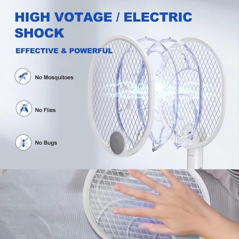 Ловушка для насекомых с UV подсветкой WD-956 Rechargeable 1200 mAh – White. Фото 2 из 8