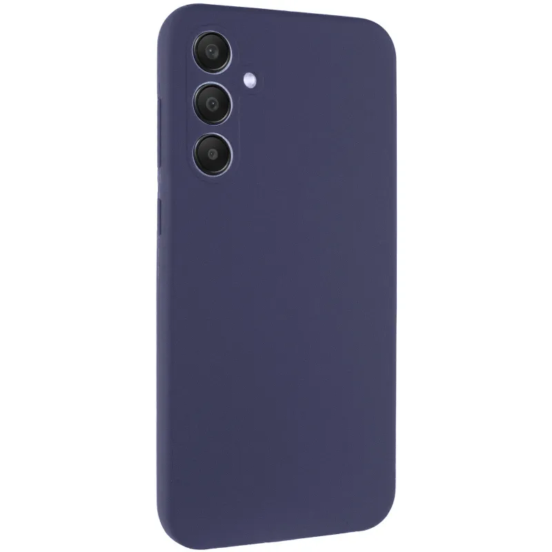 Чехол Silicone Case Lakshmi Premium з закритою камерою на Samsung Galaxy A17 4G/5G – Серый / Dark Gray. Фото 1 из 1