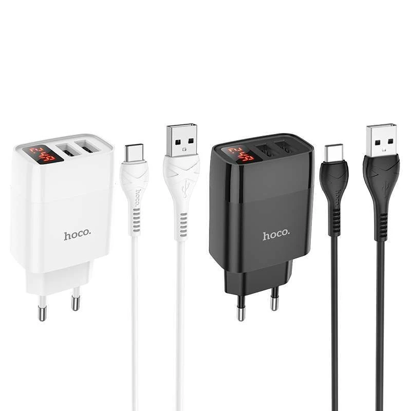 

МЗП HOCO C86A (2USB/2.4A) + Type-C