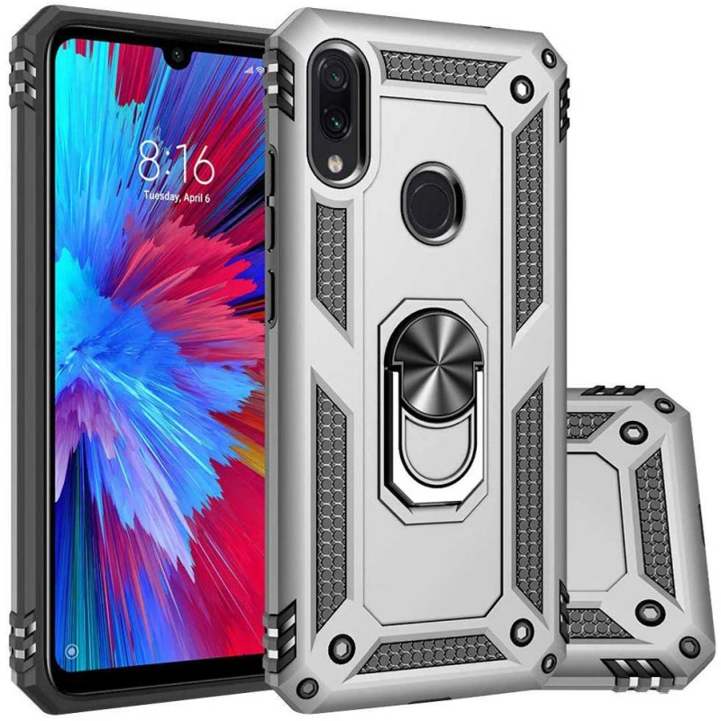 Противоударный чехол Serge Ring с кольцом для Xiaomi Redmi Note 7 / Note 7 Pro / Note 7s фото 6 из 8