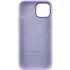 Чехол Silicone Case с металлическими кнопками для Apple iPhone 14 (6.1") – Сиреневый / Lilac. Фото 5 из 9