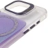 Чохол TPU+PC Jewel Sparkle with MagSafe для Apple iPhone 17 (6.3") – Lavender Glitter. Фото 6 з 8