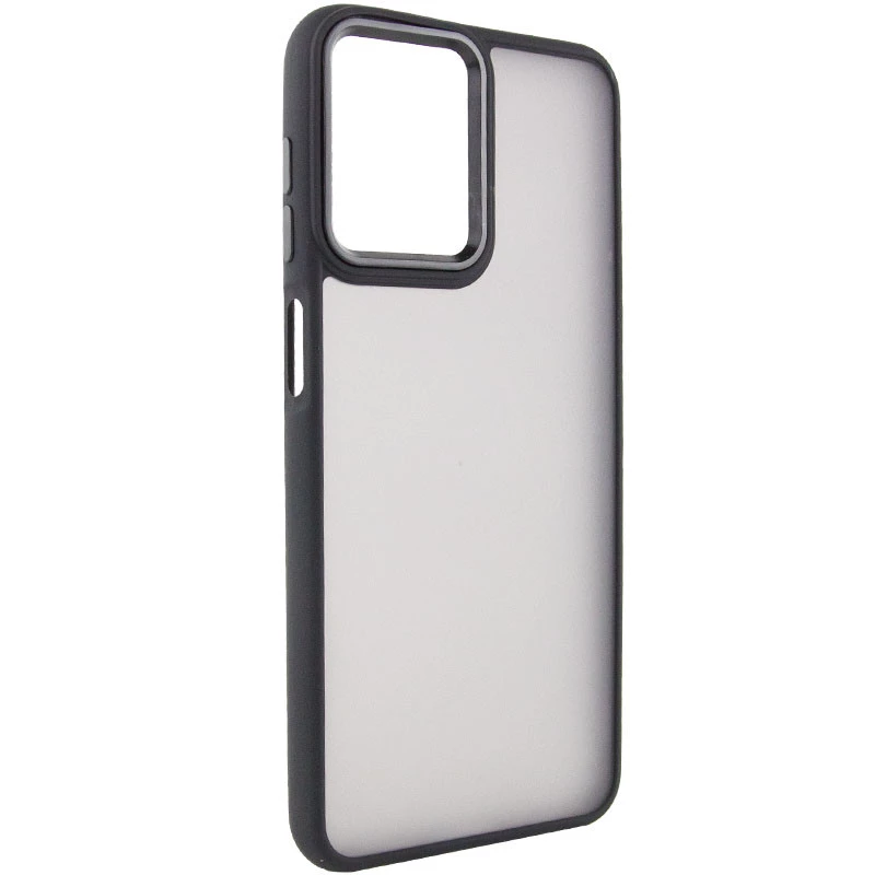 Чохол TPU+PC Lyon Frosted на Oppo A3X – Black. Фото 1 з 6