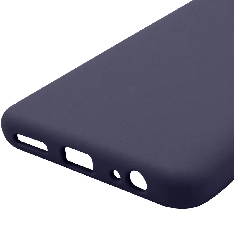 Чехол Silicone Case Lakshmi Premium з закритою камерою на TECNO Pop 5 LTE – Темно-синий / Midnight blue. Фото 8 из 8