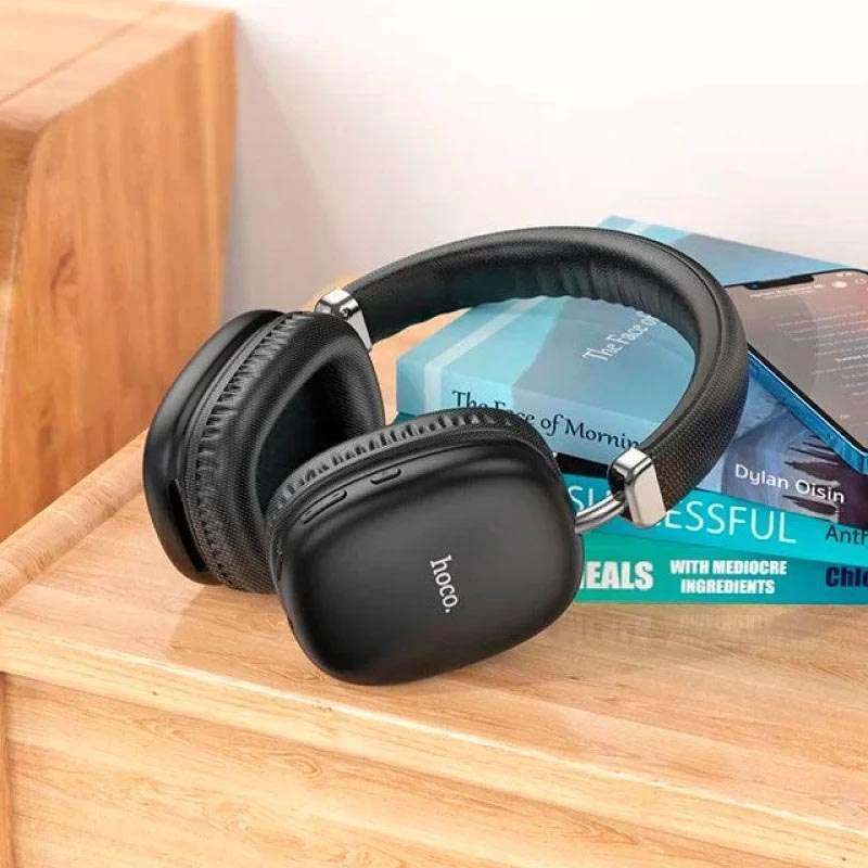 Bluetooth-навушники HOCO W35 – Чорний. Фото 3 з 3