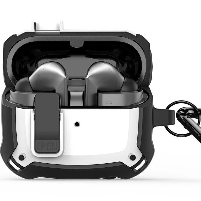 Ударостійкий футляр Dux Ducis Protective Case для Samsung Galaxy Buds 3 / 3 Pro – White. Фото 2 з 2