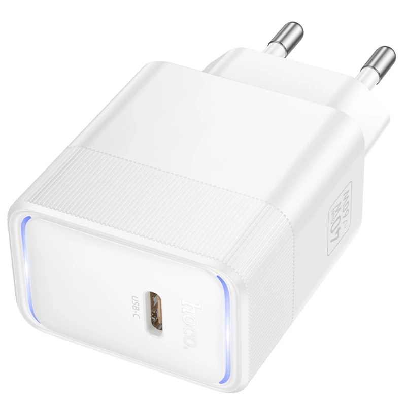 СЗУ Hoco CS113A Lounge PD40W (1USB-C) – White. Фото 4 из 4