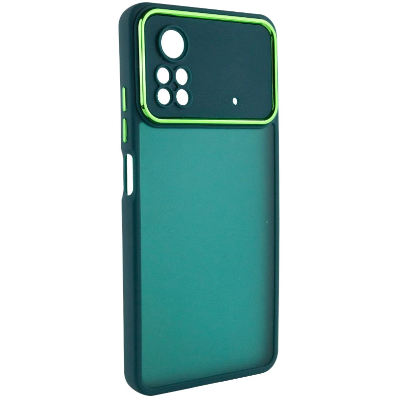

TPU+PC чохол Accent на Xiaomi Poco X4 Pro 5G (Green)
