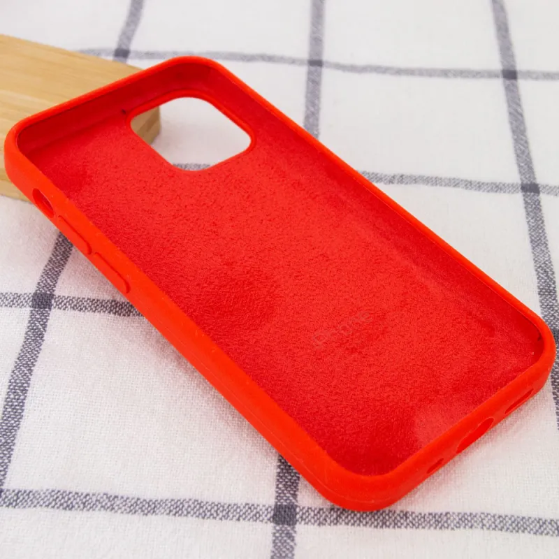 Чохол Silk Full Protective (AA) для Apple iPhone 14 (6.1") – Червоний / Red. Фото 3 з 3