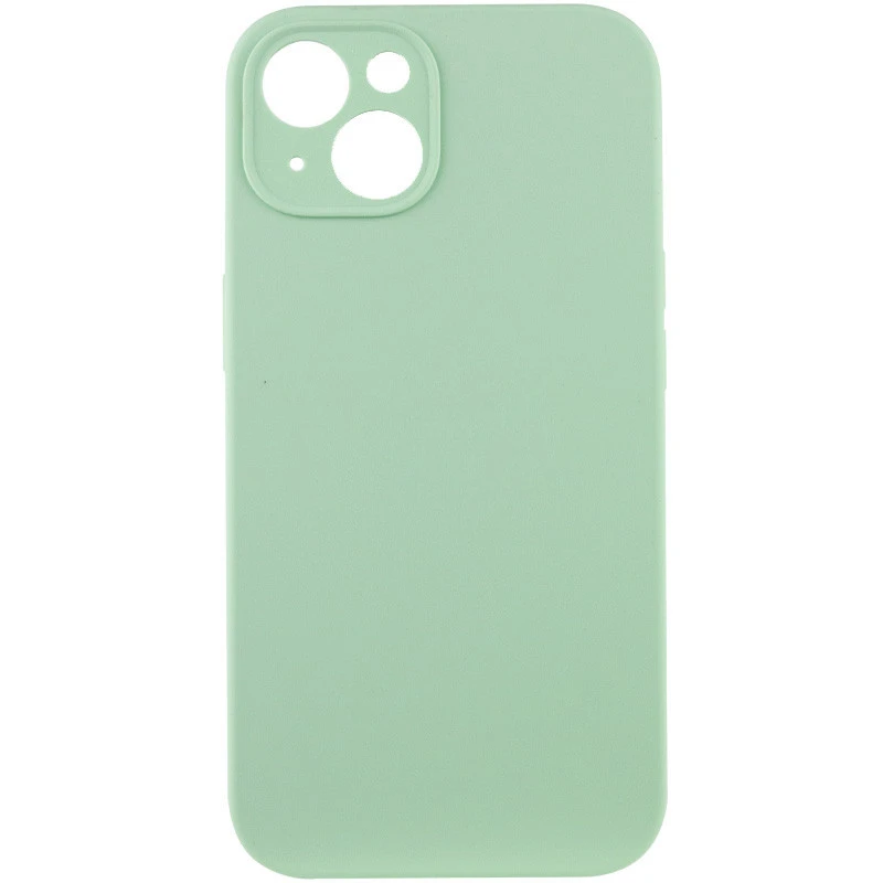 Чохол Silk Full Camera Protective (AA) NO LOGO для Apple iPhone 13 (6.1") – Зелений / Pistachio. Фото 1 з 6
