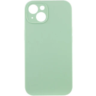 Чехол с защитой камеры Silicone Case для Apple iPhone 14 (6.1") фото 1 из 6