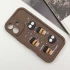 Чехол TPU Toys Case для Apple iPhone 16 – Brown / Always Happy. Фото 2 из 6