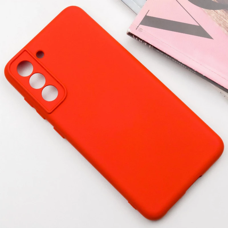 Чохол Silicone Case Lakshmi з закритою камерою на Samsung Galaxy S23 – Червоний / Red. Фото 6 з 22