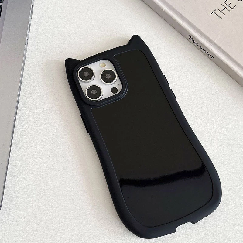 Чохол Kitty with straps для Apple iPhone 15 Pro (6.1") – Black. Фото 4 з 7