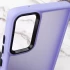 Чохол TPU+PC Lyon Frosted на Motorola Moto E14 – Purple. Фото 5 з 6
