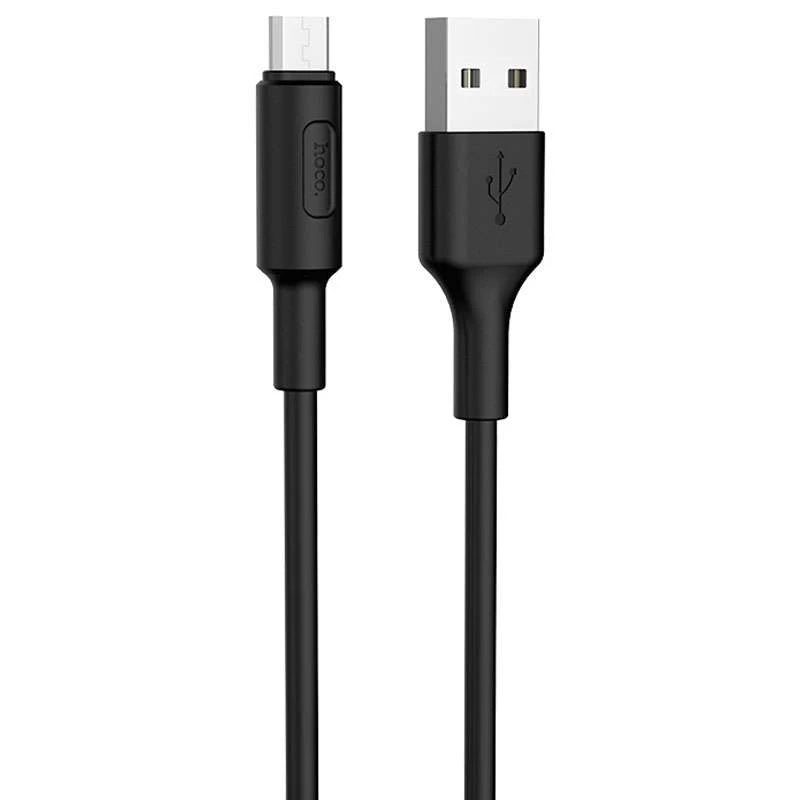 

Дата кабель Hoco X25 Soarer MicroUSB (1m) (Чорний)