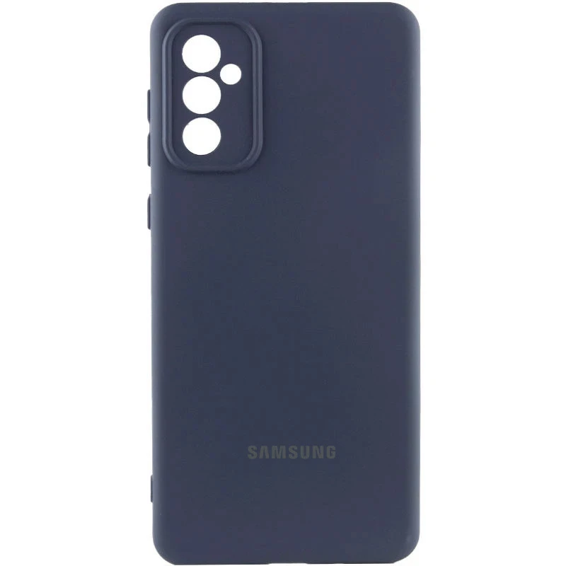 Силіконовий чохол Cover Lakshmi з захистом камери для Samsung Galaxy S25 – Синій / Midnight blue. Фото 1 з 3