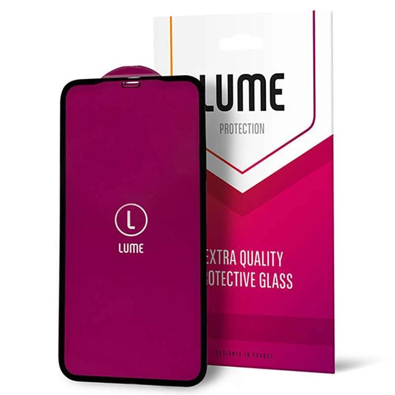 Захисне 3D скло LUME Protection на Apple iPhone 13 (6.1") – Чорний. Фото 3 з 4
