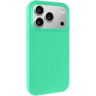 Чохол Silk Full Protective (AA) NO LOGO для Apple iPhone 17 Pro (6.3") — Зелений / Spearmint