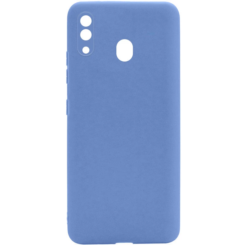 Кольоровий силіконовий чохол із захистом камери на Samsung Galaxy A20 / A30 фото 1 з 1