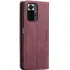 Шкіряний чохол-книжка CaseMe Velvet Nubuck для Xiaomi Redmi Note 10 Pro Max – Red. Фото 5 з 6