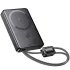 Портативное ЗУ Power Bank Hoco Q56 Premium PD20W с БЗУ with cable 10000 mAh – Metal gray. Фото 4 из 6