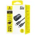 АЗП Baseus PrimeTrip VP2 PD45W (1USB-C) + кабель Type-C to Type-C (C02068) – Cosmic Black. Фото 2 з 4