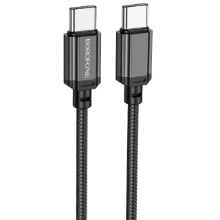 Дата кабель Borofone BX87 Type-C to Type-C 60W (1m) фото 1 з 4
