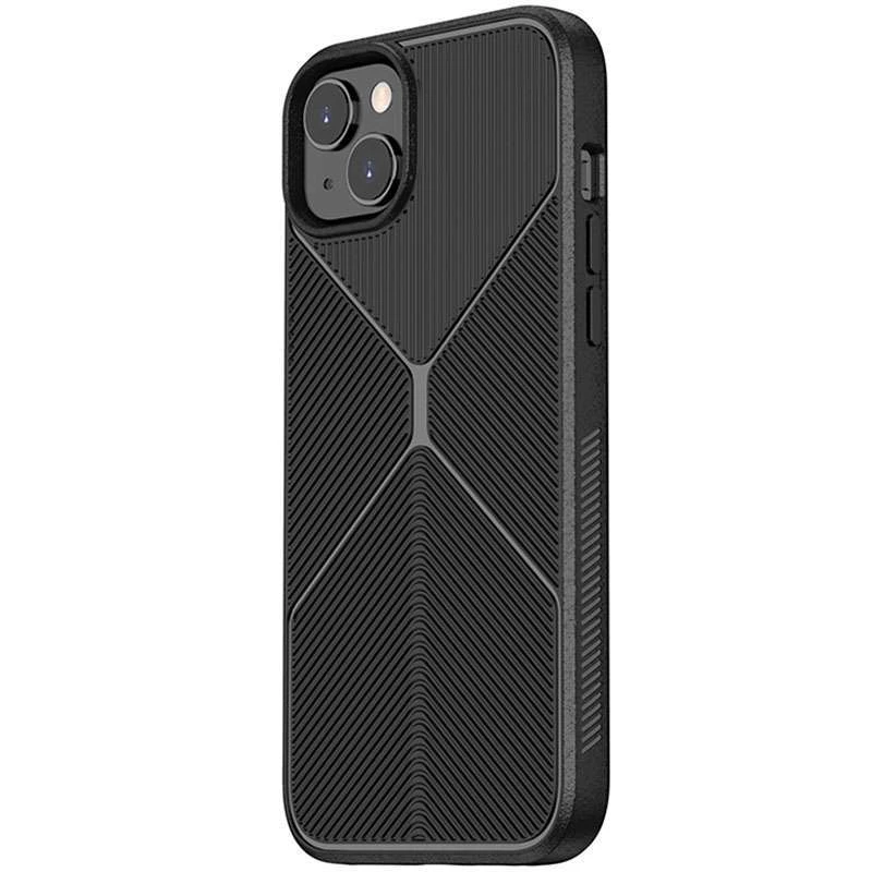 

Фактурный ТПУ чехол на Apple iPhone 13 (6.1") (Черный), Чорний