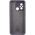 Чохол Silicone Case Lakshmi Premium з закритою камерою на Xiaomi Redmi 12C / Poco C55 – Сірий / Dark Gray. Фото 3 з 8