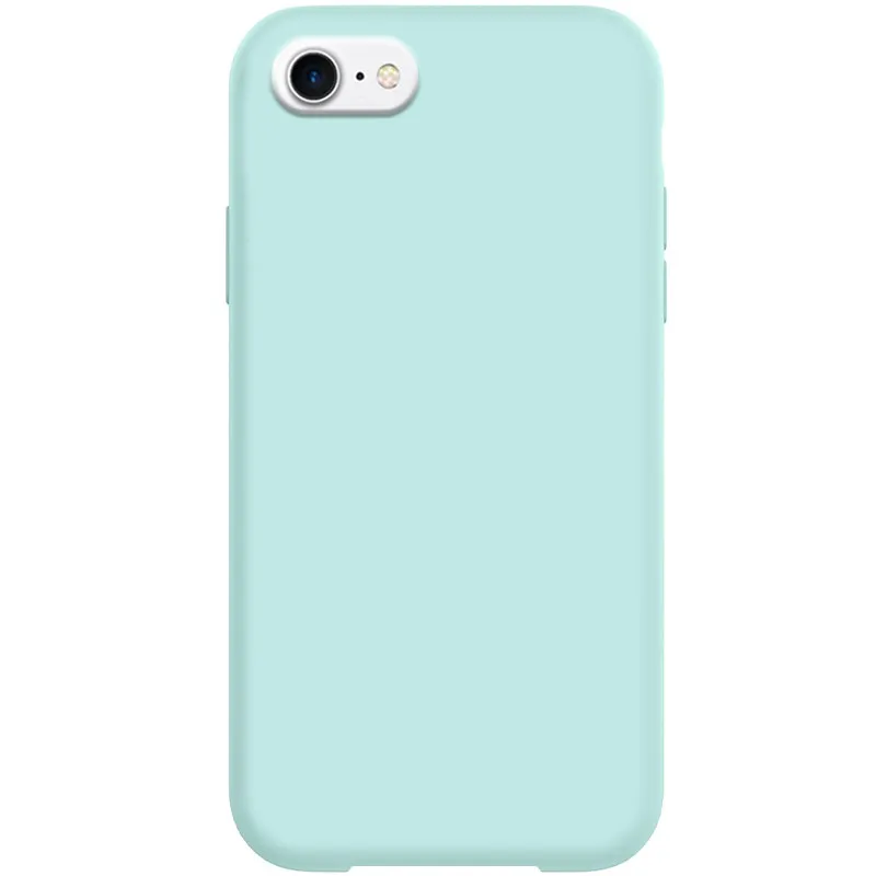 Чохол Silk Full Protective (AA) NO LOGO для Apple iPhone 6/6s (4.7") – Бірюзовий / Turquoise. Фото 1 з 1