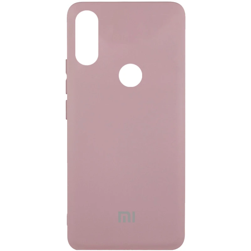 Чехол Silicone Case Lakshmi Premium Logo для Xiaomi Redmi Note 7 / Note 7 Pro / Note 7s – Розовый / Pink Sand. Фото 1 из 1