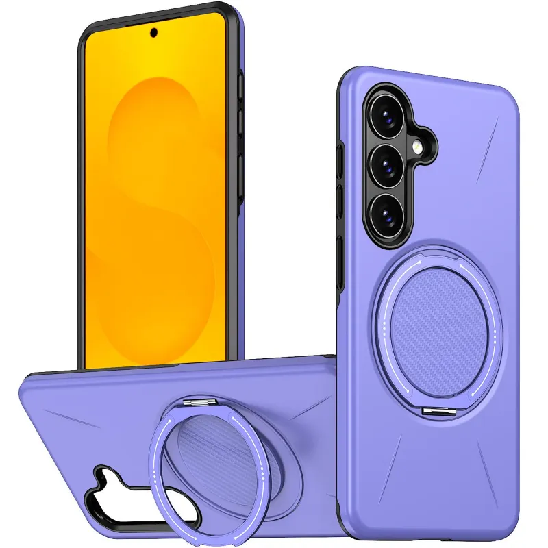 TPU+PC чохол Kalebol Magnetic Case для Samsung Galaxy A16 4G/5G – Lilac. Фото 2 з 3
