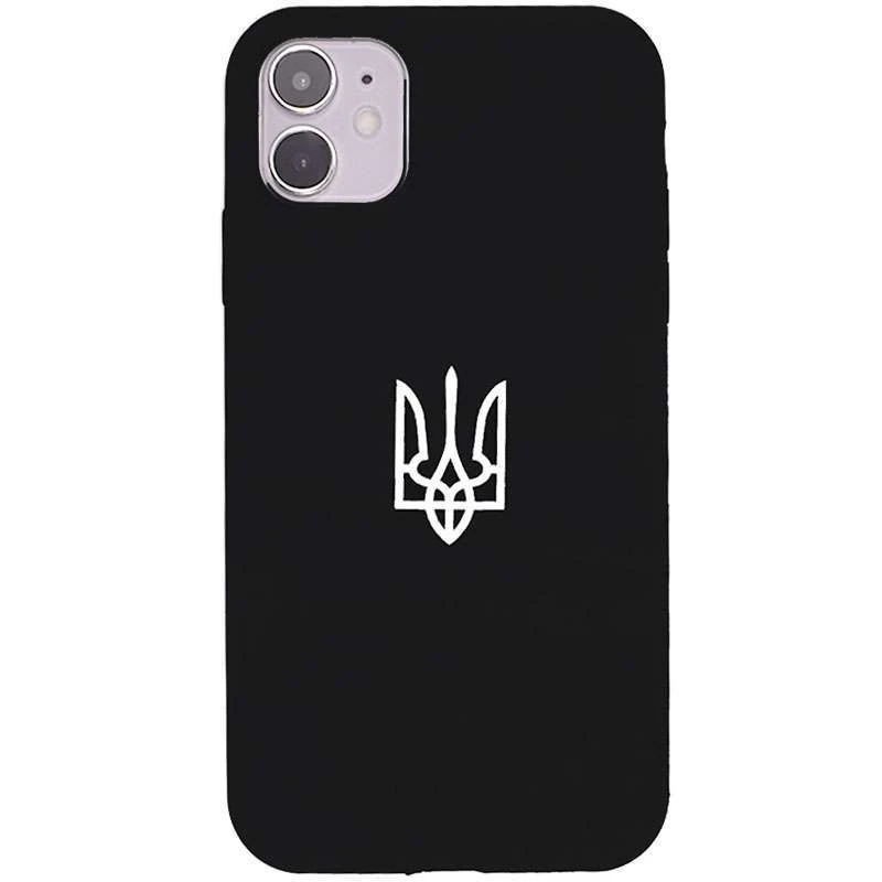 

Патріотичний чохол Silicone Case на Apple iPhone 11 (6.1") (Black)