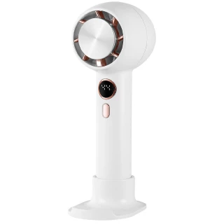 Портативний вентилятор YL007 with Display з підставкою для телефону 2000mAh фото 1 з 7