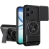 Ударопрочный чехол Camshield StandRing case для Realme GT 7 – Black. Фото 1 из 2