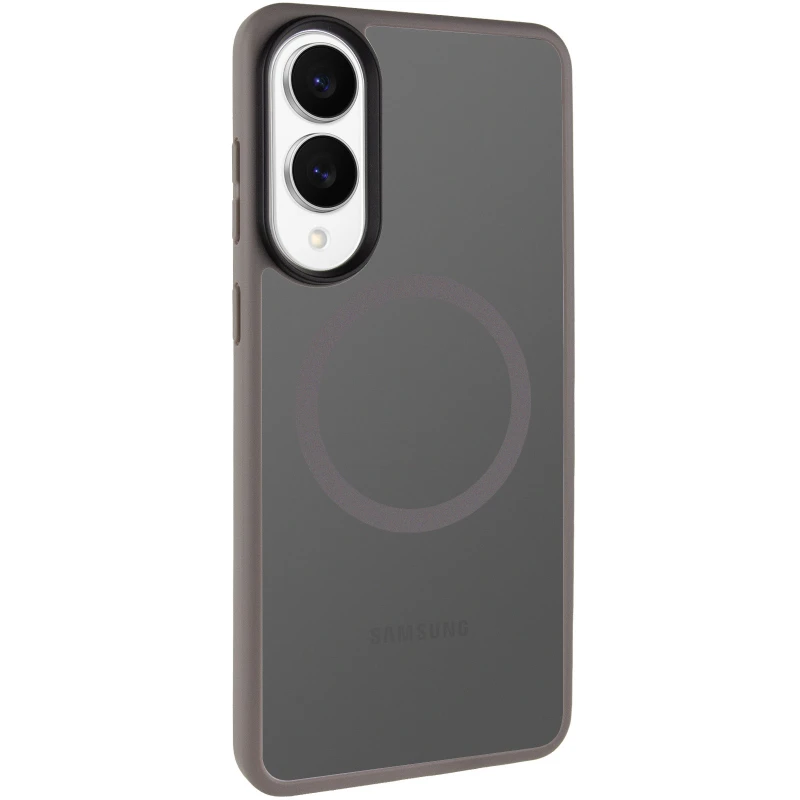 Чехол Ummi Colorful with MagSafe для Samsung Galaxy S25 Edge – Серый / Grey. Фото 1 из 6