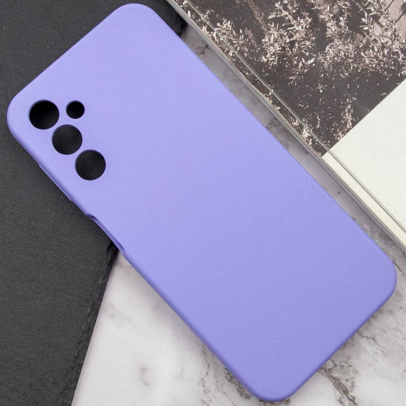Чехол Silicone Case Lakshmi Premium з закритою камерою на Samsung Galaxy A18 – Сиреневый / Dasheen. Фото 8 из 16