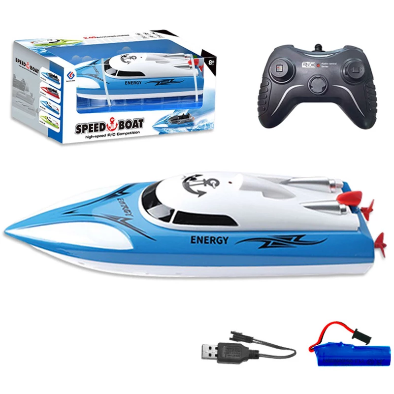 Катер на радіокеруванні SHT 658-48 2.4G – Blue. Фото 2 з 4