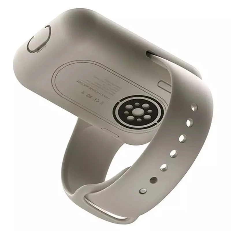 Портативний ЗП Charging Soft Case for Apple Watch 40/41mm 1200 mAh – Moon White. Фото 6 з 7