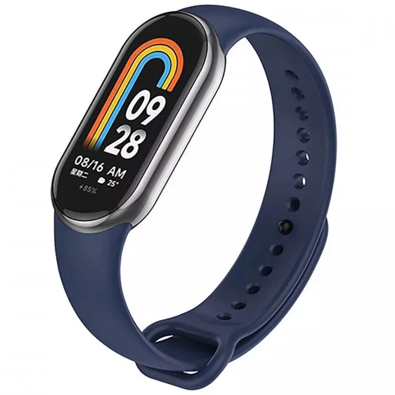 

Силіконовий ремінець для Xiaomi Mi Band 8 (Темно-синій / Midnight blue)